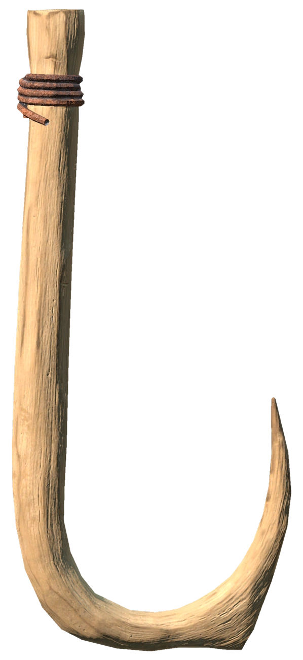 Cómo craftear Anzuelo de Madera en DayZ - Resultado final: Anzuelo de Madera